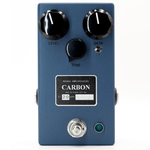Browne Amplification The Carbon Transparent Overdrive V2 (Sky Blue)