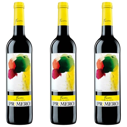 Vino FARIÑA PRIMERO 2025 vino de toro joven, fresco y divertido, Futosidad y Jugosidad Vino joven maceración carbonica 100% Tinta de Toro. Elaboración de tradición familiar. (3 x 75 cl)