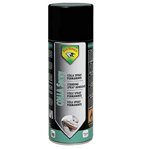 Colla spray permanente, rapida e sicura per carta plastica vetro 400 ml cod 8144