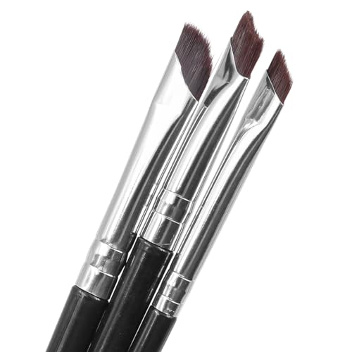 Hsthe Sea 7-pack fine angled eyeliner brush sickle eyeliner brush precise concealer brush eyebrow brush makeup brush set super flat fine eyeshadow brush eyeliner brush beauty tool - Image 2