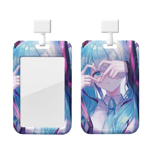 Amazon.co.jp: 初音 ミク パスケース定期入れ Id カードケース 縦型