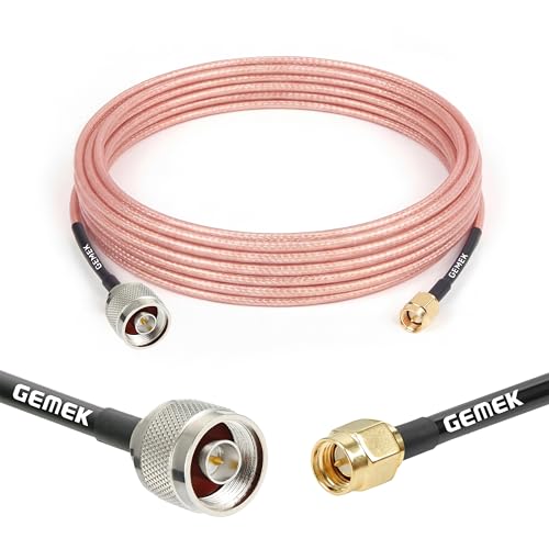 Cable SMA macho a N macho RG316 coaxial de 50 ohmios para conectar antenas y receptores GPS