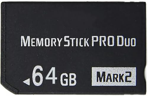SHEAWA Karta pamięci High Speed Memory Stick MS Pro Duo do Sony PSP i aparatu Cybershot (64 GB)