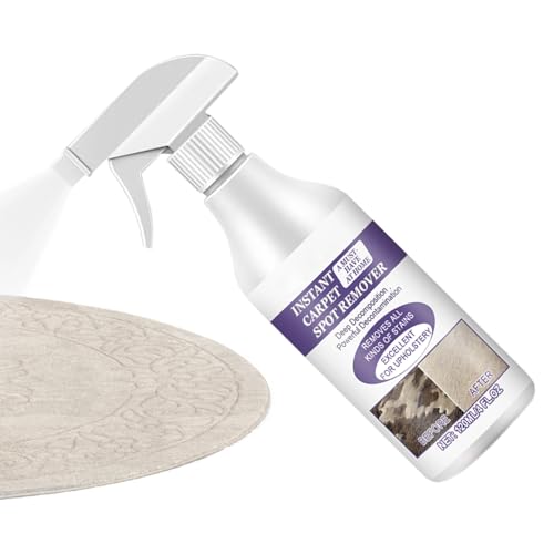 Quitamanchas para Alfombras, Eliminador De Olores De Larga Duración Con Fragancia 120ml, Quitamanchas Para Tapicería Y Tejidos, Para Hogar Tapicería Tela Ropa y Muebles