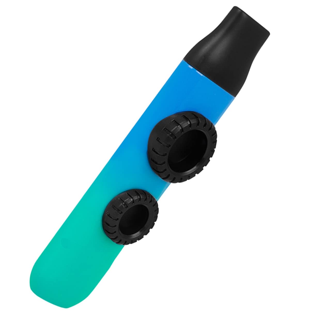 BESTonZON 2juegos Kazoo Doble Orificio Para Niño Niña Instrumento Musical Profesional Para Acompañar Guitarra Ukulele y Kazoo De Degradado Fácil De Usar y Portátil