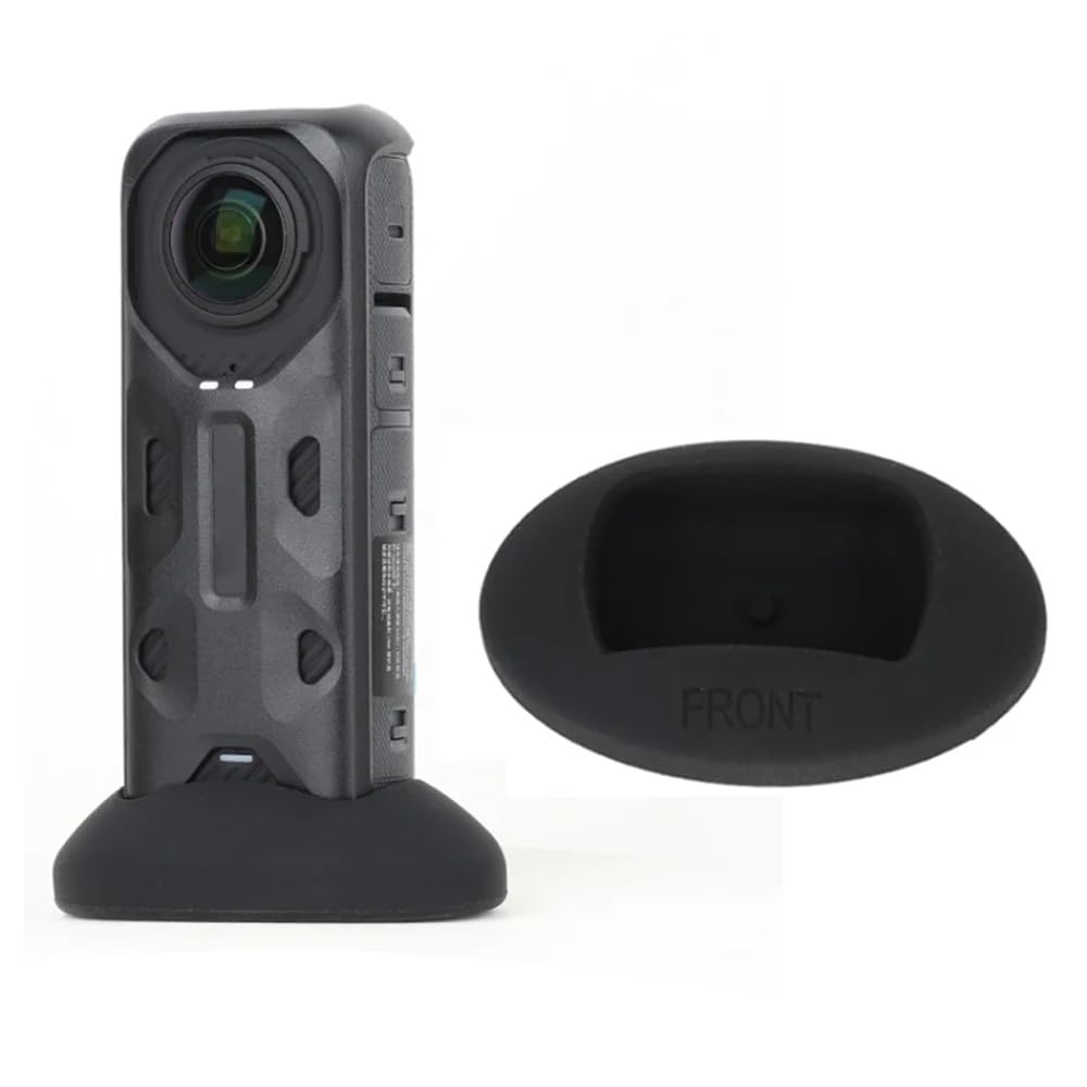 Camera Silicone Stand Base Holder Compatible with Insta 360 X4 Action Cameras, Non-Slip Desktop Mount, Base Gimbal Support Adapter