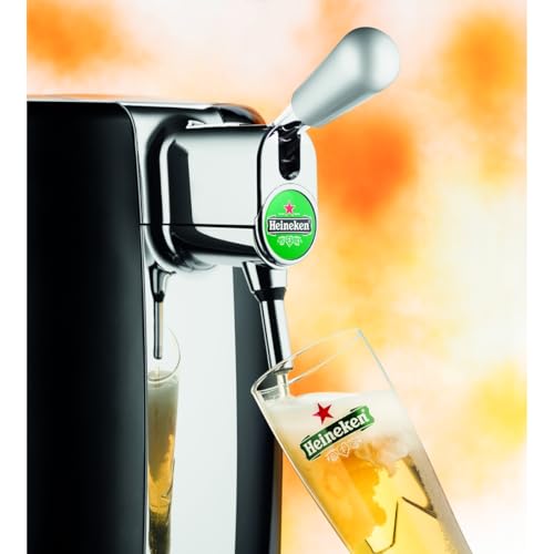 Chopeira Elétrica Krups, compativel com barril Heineken, 5 Litros, Preta, B101, 220V