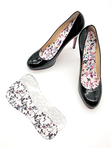 3 Pares de Plantillas de Gel Silicona para Tacones de Mujer miniatura 5
