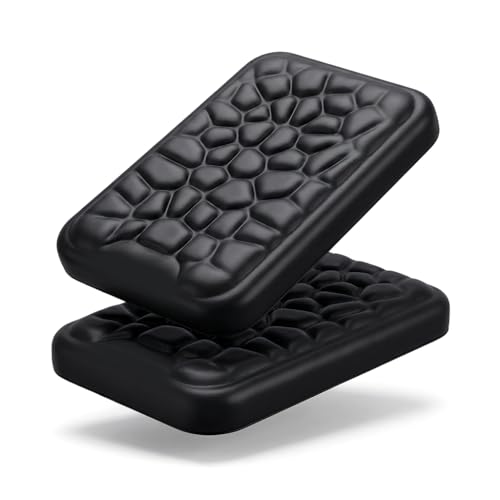 Image of Keyboard Wrist Rest Pad Arm Rest for Keyboard & Mouse, Ergonomic Wrist Support Memory Foam Hand Support for Office, Computer, Laptop, Mac Typing Chair and Wrist Pain Relief, Washable Pad