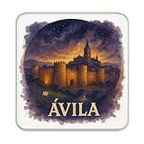 Imán para nevera de Ávila, España | Regalo coleccionable de recuerdo de viaje