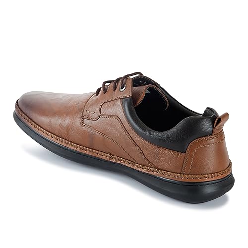 Image of ID Lace-Up Dual Shade Casual Shoes for Men