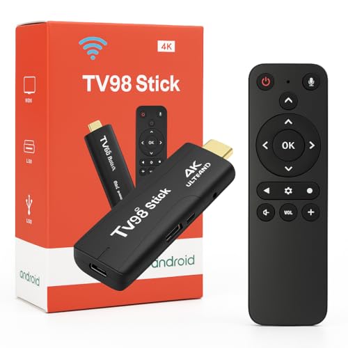 Android 12.0 TV Box,2025 Smart TV Stick Box, Streaming Stick 4K,RAM 2GB ROM 16GB Dual WiFi 2.4G/5.8G 4K HDR HD Streaming Media Player