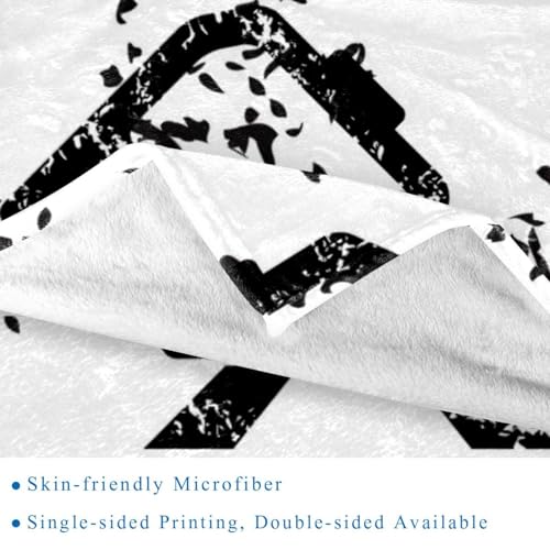 Couverture douce en microfibre contre le froid lit canapé - 3