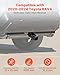 VEVOR Class 3 Trailer Hitch, 2-Inch Receiver, 6000 lbs, Q345B Steel Tube Frame, Compatible with 2020-2024 Toyota RAV4, Multi-Fit Hitch to Receive Ball Mount, Cargo Carrier, Bike Rack, Tow Hook, Black