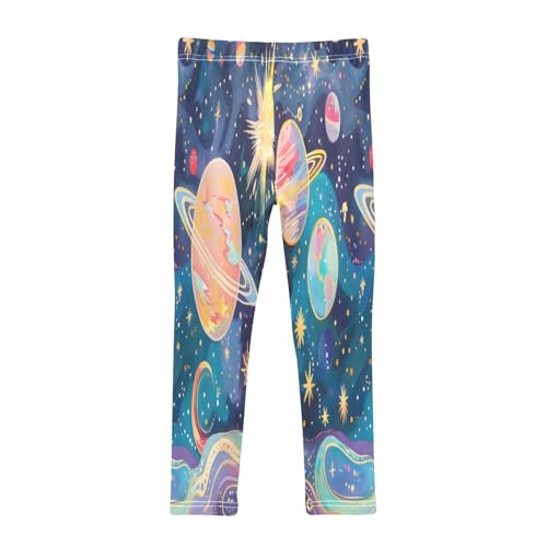 Toddler Girls Leggings Printed Yoga Pants Leggings Art Nouveau Colourful Pas for Kids2