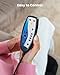 COMFIER Massage Seat Cushion, Back Massager with 8 Vibration Nodes & 5 Modes, Adjustable Chair Massage Pad with Heat for Home Office, Heated Chair Pad,Gifts for Men,Women