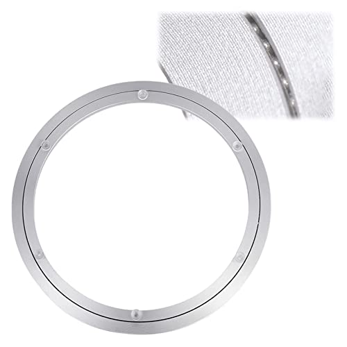 Rodamiento giratorio Lazy Susan de 12 a 100 cm, rotación suave de 360°, rodamiento de base silenciosa para mesa de comedor, TV, monitor de computadora