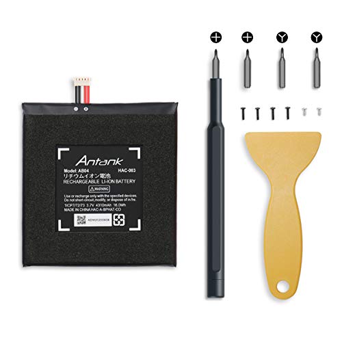 Antank Ersatzakku HAC-003 für Nintendo Switch [2017] Spielekonsole, 4310 mAh Akku mit DIY Reparieren Werkzeugsatz