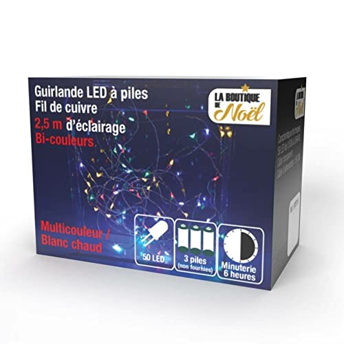 Guirlande led à pile - 3 m Cover