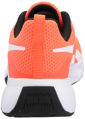 Reebok Men's NFX Trainer Sneaker, Digital Coral/Supercharged Coral/Black, Men's Size 11.5