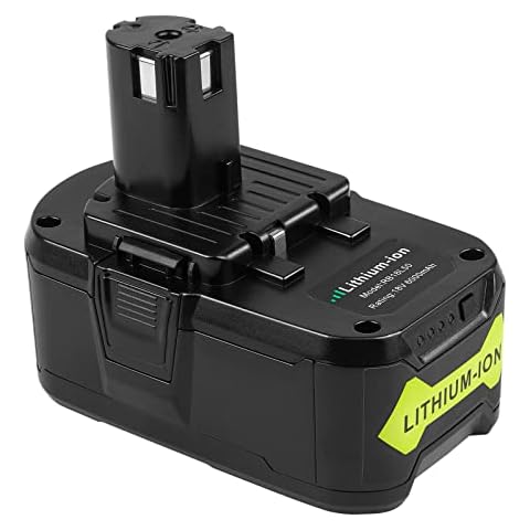 Tree.NB 18V 6000mAh Lithium Battery - Replacement for Ryobi One+ Plus 6.0Ah Lithium Ion Battery Compatible with P108 P102 P103 P104 P105 P107 P271 P716 P730 P731 P740 P741 P780 P813 P835 Power Tools Cover