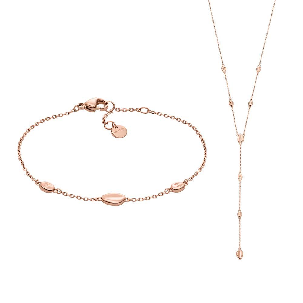 Skagen Collar y Pulsera Anja Pebbles: joyas versátiles para el día a día 4