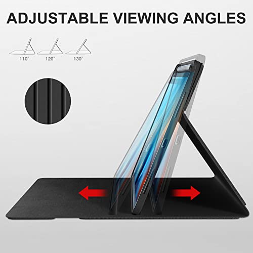 Harvopu Ipad Air 5Th 4Th Generation Case With Keyboard - 7 Color Backlight Detachable Keyboard Tablet Cover With Pencil Holder For Ipad Air 5Th Gen 2022/Ipad Air 4Th Gen 2020 10.9, Black #TOP6