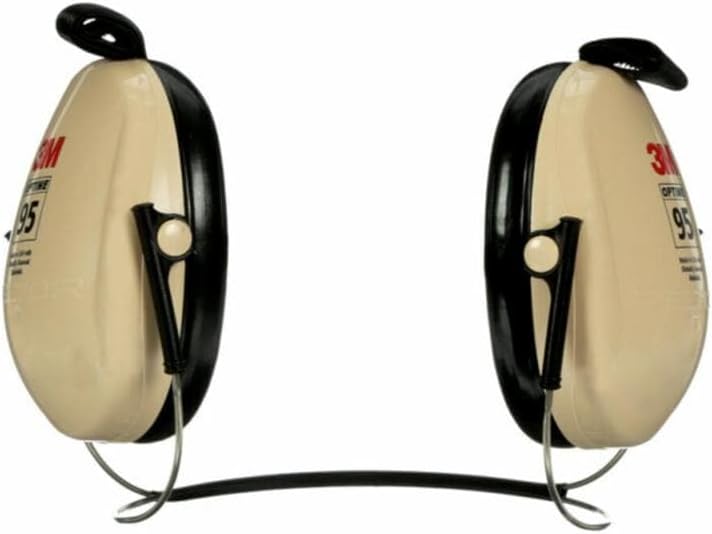 Tools & More 3M Peltor Optime 95 Behind-The-Head Earmuffs, Hearing Conservation H6B/V Size: Behind The Head, Model:
