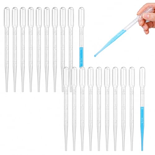 50PCS Plastic Transfer Pipettes for Essential Oils