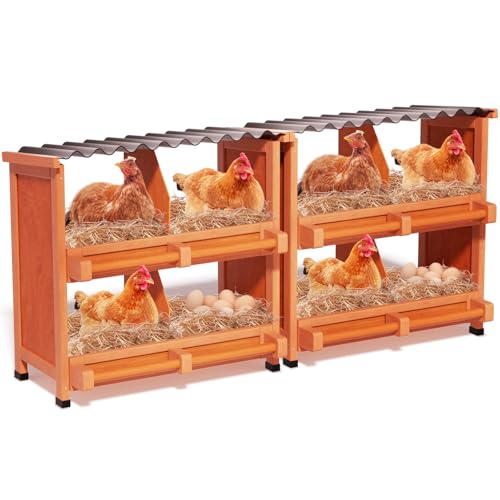 Boîtes de nidification en bois 8 compartiments pour stopper la casse - 9