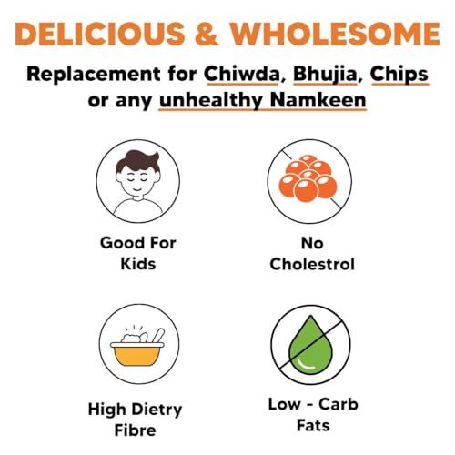 Image of Eat Better Co - Millet Namkeen Combo - Four Flavours - Desi Masala, Mango Achari, Pudina Punch and Chilli Garlic - 4 * 32 grams - Healthy Snacks for Adults Combo 128gm