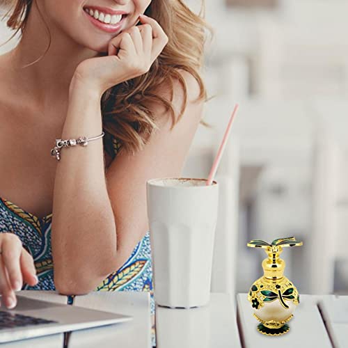 óleo perfume - Fancy Glass Crystal recarregáveis - Lindos óleo perfume vidro cristal decorativo 15 m