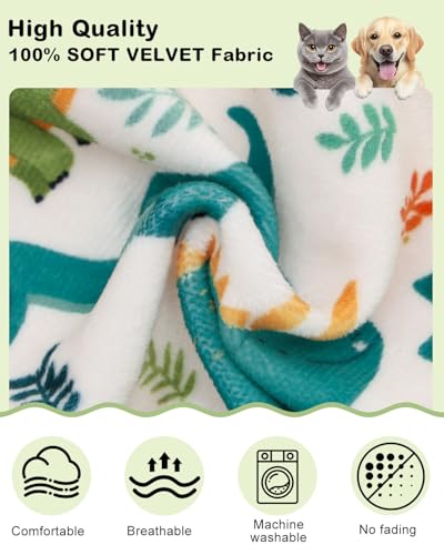 image for CuteBone Dinosaur Costume Dog Pajamas, Stretchy Spandex Crystal Velvet