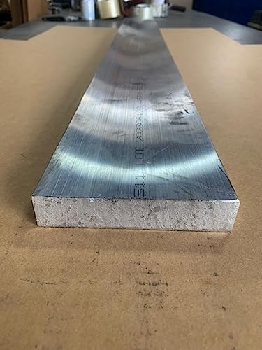 1/2" x 3" Aluminum Flat Bar, Solid Stock, Machining, 6061-T6511 Aluminum (24)