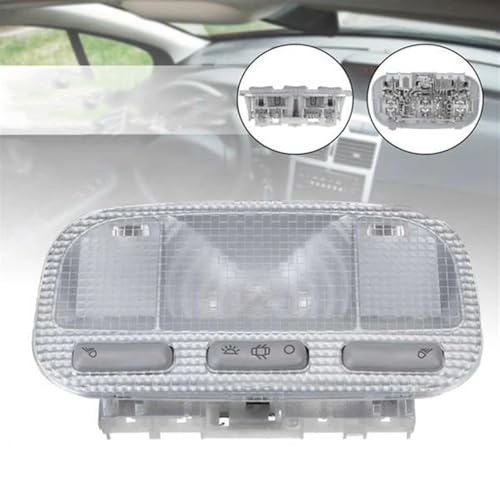 Lámpara de lectura de techo interior Peugeot 307 interruptor gris 2