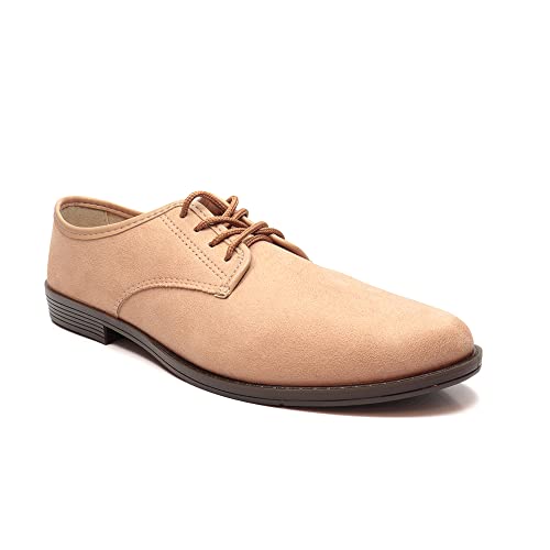 Sapato Feminino Moleca Oxford Camurça Nude 36