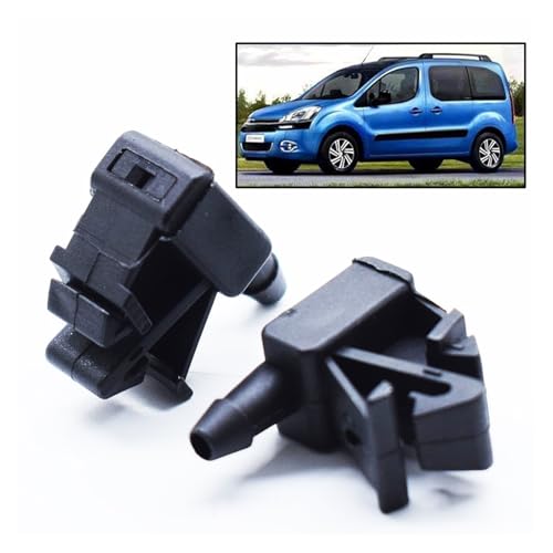 Buse lave-glace avant jet puissant pour Peugeot Partner et Citroën Berlingo 2