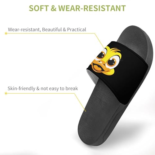 Cute Duck Face Non Slip Slides Sandals for Women Men Quick Drying Shower Shoes for Bathroom Pool Beach3