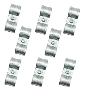 Jiaroutk 4,5cm Federzwingen Kettenglieder-Klemmen 8 Stück