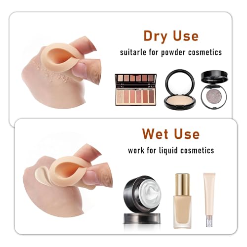 14 esponjas redondas esponjas maquillaje cara, esponja de maquillaje para maquillaje de ojos y base de maquillaje, borla maquillaje,powder puff,esponjas faciales,beauty blender(Rosa) - imagen 3