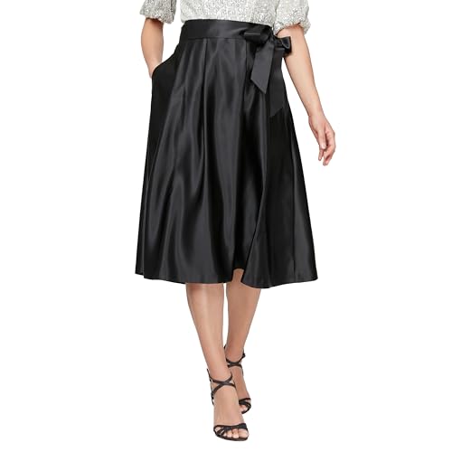 Alex Evenings Women's Tea Length Dress Skirt (Petite and Regular Sizes)