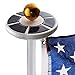 Hoont™ Bright LED Solar Powered Flag Pole Light (20 LEDs) - Auto On/Off