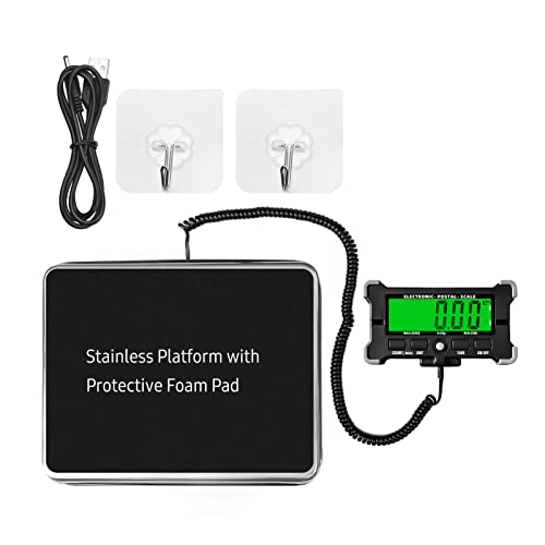 Báscula Postal Electrónica 440 lbs Precisión 0.05kg Acero Inoxidable miniatura 6