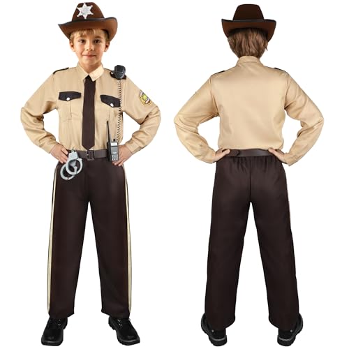Disfraz de policía para niños con accesorios miniatura 2