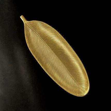 Miniatura 3 de Placa de cerámica para joyería, bandeja de joyería de cerámica con hojas, pulseras decorativas, collares, placa de almacenamiento, anillos, aretes,