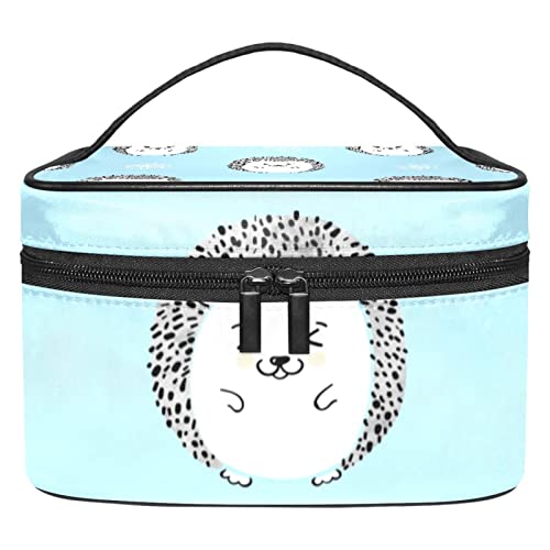 Mignons sacs de voyage hérissons pour trousse de maquillage filles