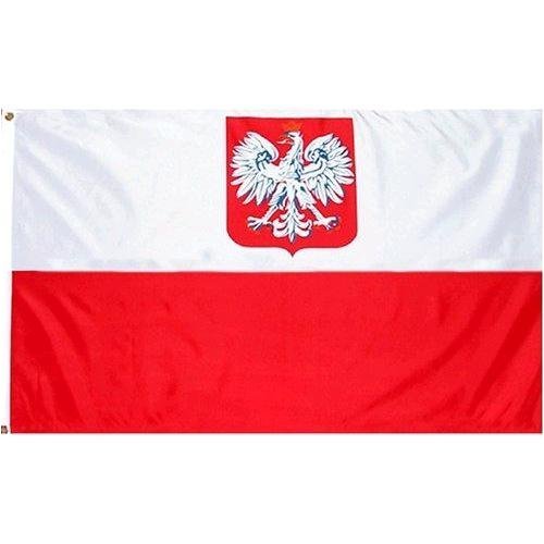 Poland With Eagle Flag Polyester 2 ft. x 3 ft.
