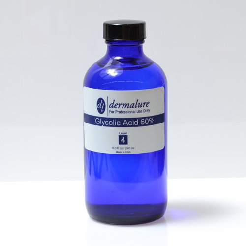 Glycolic Acid Peel 60% Medical Grade 8oz. 240ml (Level 4 pH 0.6)