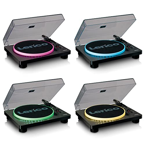 Lenco LS-50LED Noir - Les Beatles, Paul McCartney, John Lennon, RIngo Starr, George Harrison Lenco LS-50LED Noir – Image 7