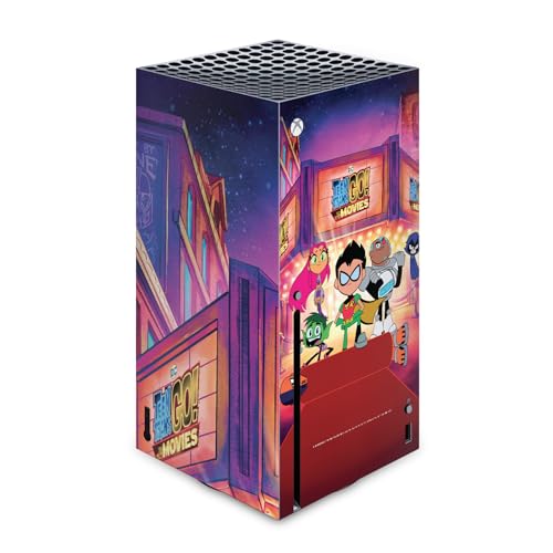 Skin pour Xbox Series X Teen Titans Décoration Gaming Salon Autocollant Vinyle